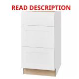 Avondale Alpine White RTA Cabinet 18in Drawer
