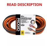 25 ft 12/3 Indoor/Outdoor Extension Cord