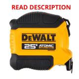 DeWalt ATOMIC 25 ft Tape Measure 1 pk
