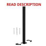 36 in. H x 4 in. W Matte Black Stair Post Kit