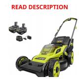 RYOBI 18V ONE+ HP Brushless Lawn Mower Kit