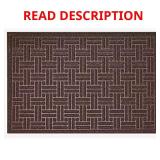Bricks Brown 24 in. x 36 in. Door Mat