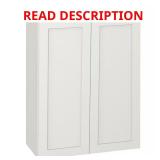 Westfield White Wall Cabinet (27x12x36)
