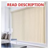Home Decorators Heather Buff Vertical Blinds
