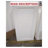 Brookings Plywood Shaker Wall Cabinet White