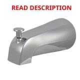 DANCO Diverter Tub Spout Chrome IPS Slip Fit