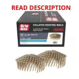 (2) Grip-Rite 1-1/4" x 0.120" Nails, 7,200/Bx