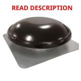 1250 CFM Black Power Roof Mount Attic Fan
