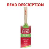 (6) 2-1/2 in. GripTech Polyester Angle Sash Brush