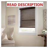 Home Decorators Espresso Cordless Blind 42x64