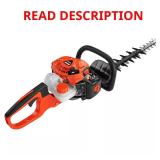 20 in. 21.2 cc Gas 2-Stroke Hedge Trimmer