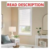 Pre-Cut 34W x 64L cordless mini blind 1" slats