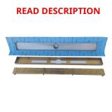 Linear Shower Drain 42" L x 5" W Matte Gold
