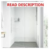 Elan E-Class Frameless Chrome Shower Door