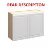Brighton Raised Cabinet, 36x24x12, White