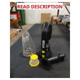 Ryobi Sweeper Canister and Attachment
