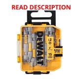 DeWalt Max Fit Phillips #2 2 in. Bit Set 15 pc