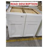 White cabinet