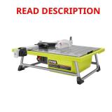 0.75 HP 7 in. 4.8 Amp Tabletop Tile Saw