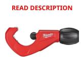 1-1/2 in. Constant Swing Copper Tubing Cutter