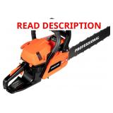 58CC Gas Chainsaw 2-Stroke 20-Inch