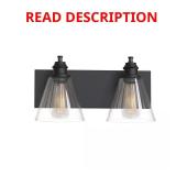 Manor 15.375 in. 2-Light Vanity Light