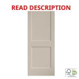 2-Panel Solid Core Wood Door (Prime)