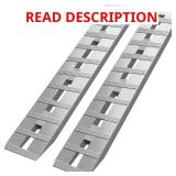60x12 in. Aluminum Trailer Ramps (2-Piece)