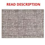 (3) Motley Brown/Gray 2 ft x 3 ft Rug