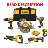DEWALT 20V 5-Tool Combo Kit