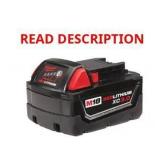 Milwaukee M18 3Ah Lithium Ion Battery