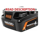 RIDGID 18V 4.0Ah MAX Battery AC840040