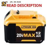 DW 20V Max Battery 12.0Ah for DCB200 Tools