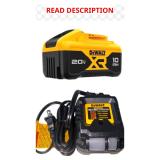 DeWalt 20V MAX 10Ah Battery + Charger
