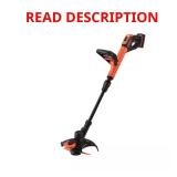 BLACK+DECKER 20V Cordless Resin Trimmer