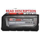 Milwaukee M18 REDLITHIUM 8.0Ah Battery Pack