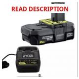 Ryobi 18V 2Ah Lithium Ion Battery With Charger