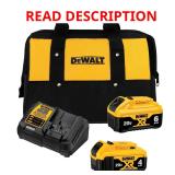 DeWalt 20V MAX DCB246CK Battery & Charger Kit