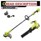 ONE+ HP 18V Cordless Trimmer & Blower Kit