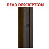 5 in. x 5 in. x 8-1/2 ft. Walnut Gate Post