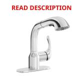 Dunning Single-Handle Laundry Faucet, Chrome