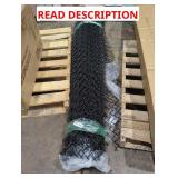 Black Chain Link Fence, Size Unknown