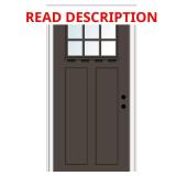 32x80 Lft-Hand Fiberglass Front Door