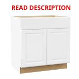 Hampton 33W x 24D x 34.5H Base Cabinet
