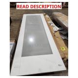 Skid lot of door slab and glass