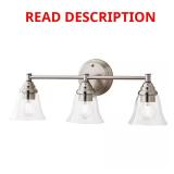 Marsden 23.5 in. 3-light Brushed Nickel Vanity