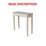 International Concepts Hall Table - White