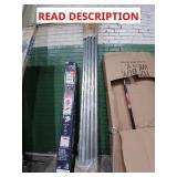 Bundle of Steel poles