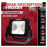 Husky 2000 Lumens Rechargeable LED Work Light