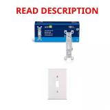 (7) Gang White Wall Plate + 15A Switch